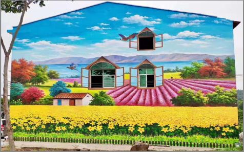 池州乡村墙体彩绘